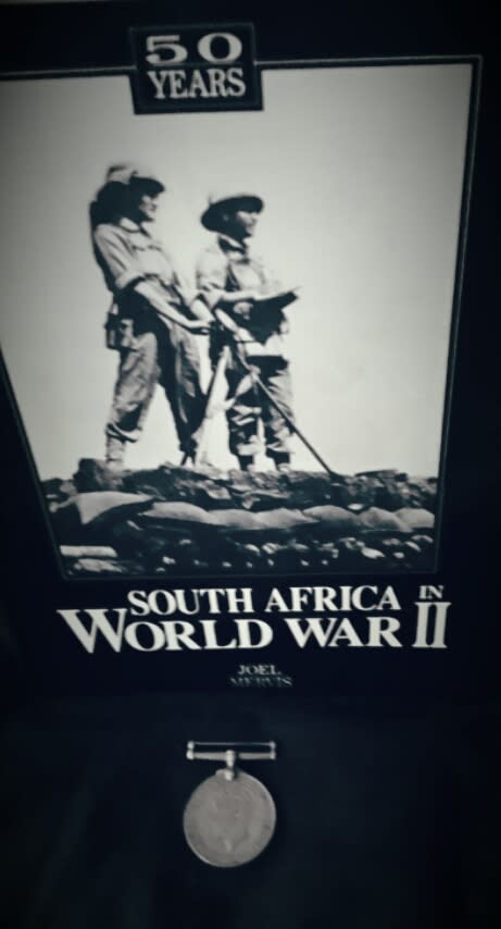 SADF WAR MEDAL WORLD WAR TWO