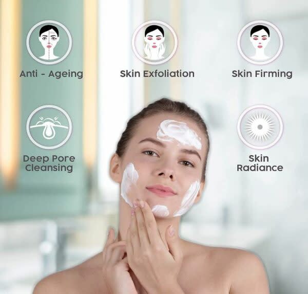 Silicone 2-In-1 Deep Pore Cleansing Makeup Remover Hq-1812
