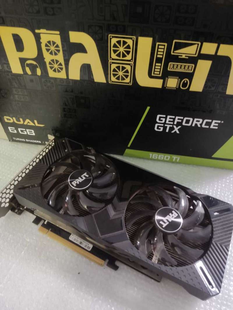 Graphics & Video Cards - GTX 1660 Ti 6GB + Warranty - Palit Dual was ...