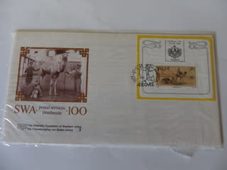 SWA SAF03 (1988) - Centenary of Postal Services in SWA Illustrated FDC
