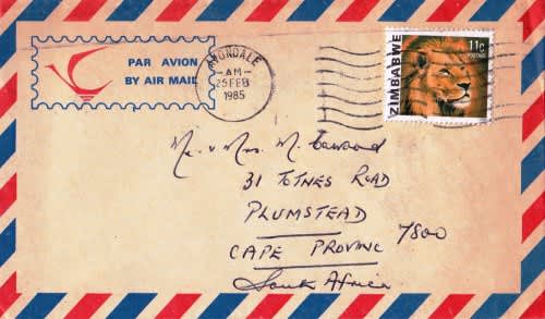 Cover from Zimbabwe to RSA