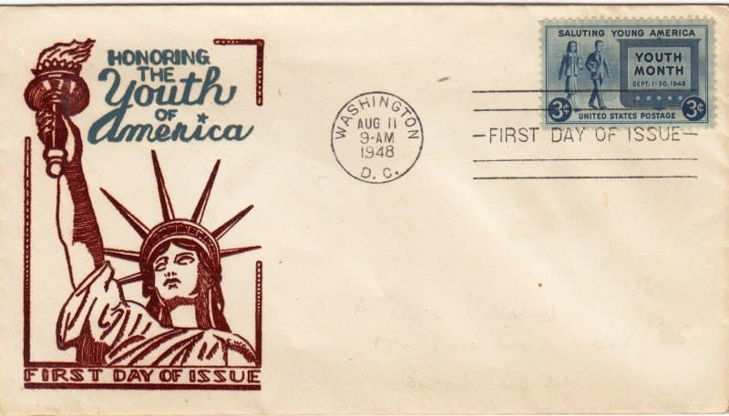 USA, Scott#963,1948, FDC