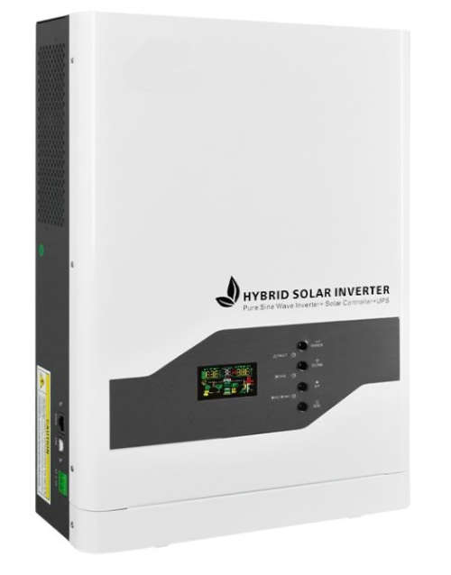 Inverters Fivestar 3 5kva 48v 3000w Pure Sine Wave Hybrid Solar Inverter Built In 60amp Mppt