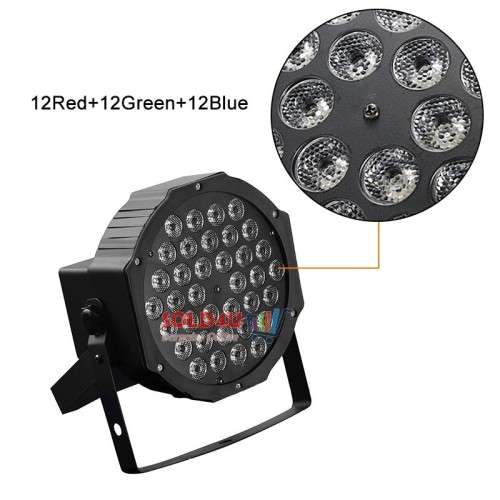 DJ Lighting DJ Disco Party Light Stage Light 36 LED RGB DMX512