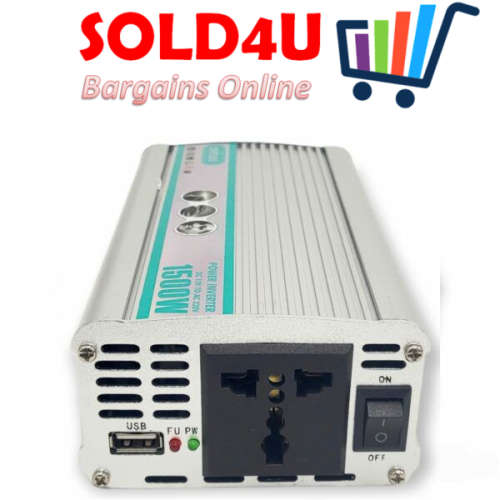 Inverters Aerbes ABQ014 1500watt 12v DC to AC Inverter USE WITH Gel