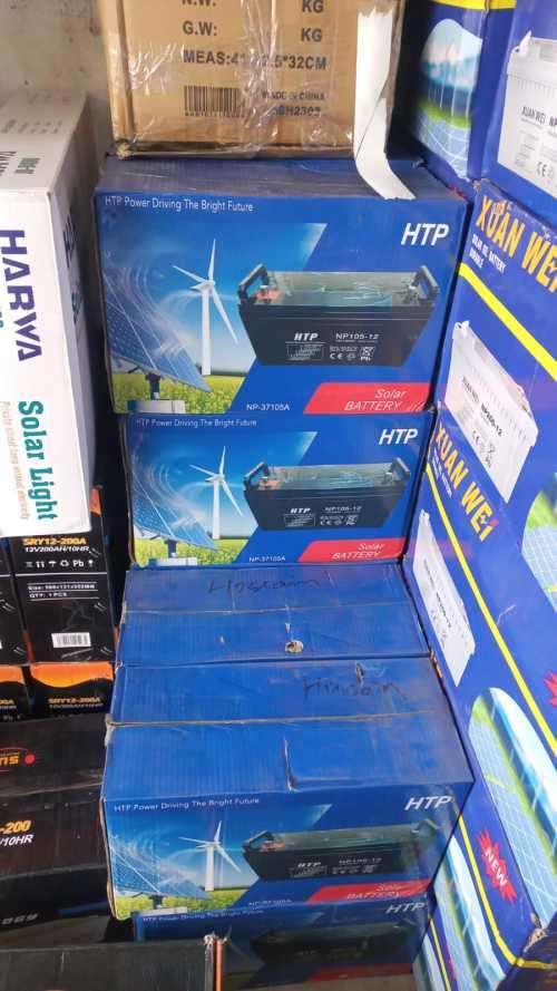 Solar Power Stations HTP 12v 105AH solar battery for sale in Messina