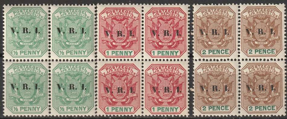 Transvaal - TRANSVAAL - 1900 Overprinted 