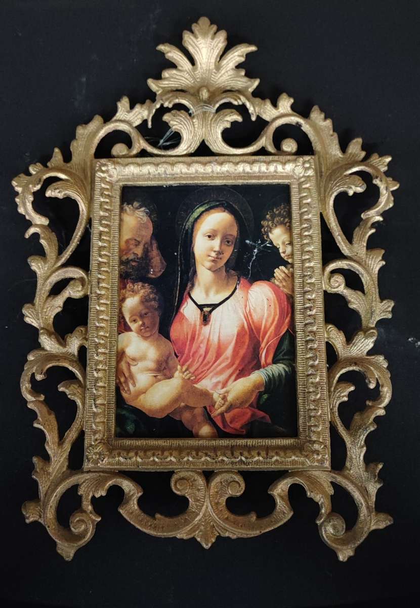 Frames & Mirrors Beautiful vintage cast iron picture frame for sale