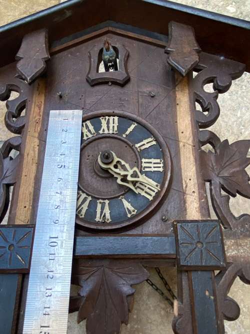 Cuckoo & Wall Clocks vintage cuckoo clock sold as spares TLC was sold