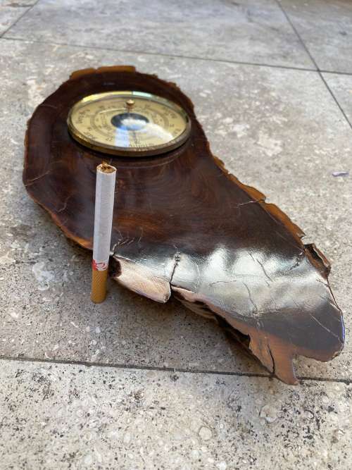 Barometers & Thermometers Vintage baromaster barometer wall hung on