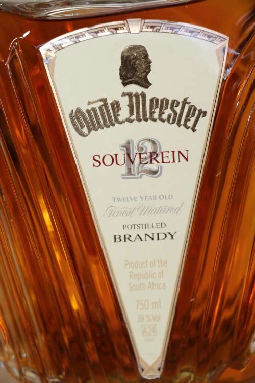 Cognac Beautiful Vintage Oude Meester Potstilled 12 Year Souverein