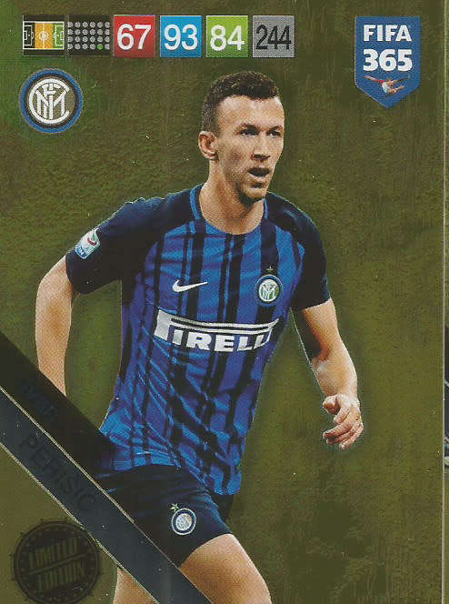 Trading Cards - IVAN PERISIC - FIFA 365 2019 EDITION - - GOLD FOIL ...