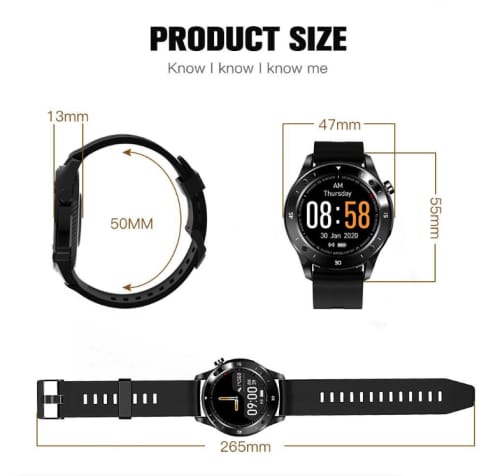 Smart Watches - Smart Watch Heart Rate Monitor Tracker Fitness Sports ...