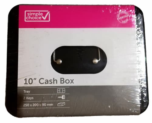 Simple Choice LOCKING CASH BOX