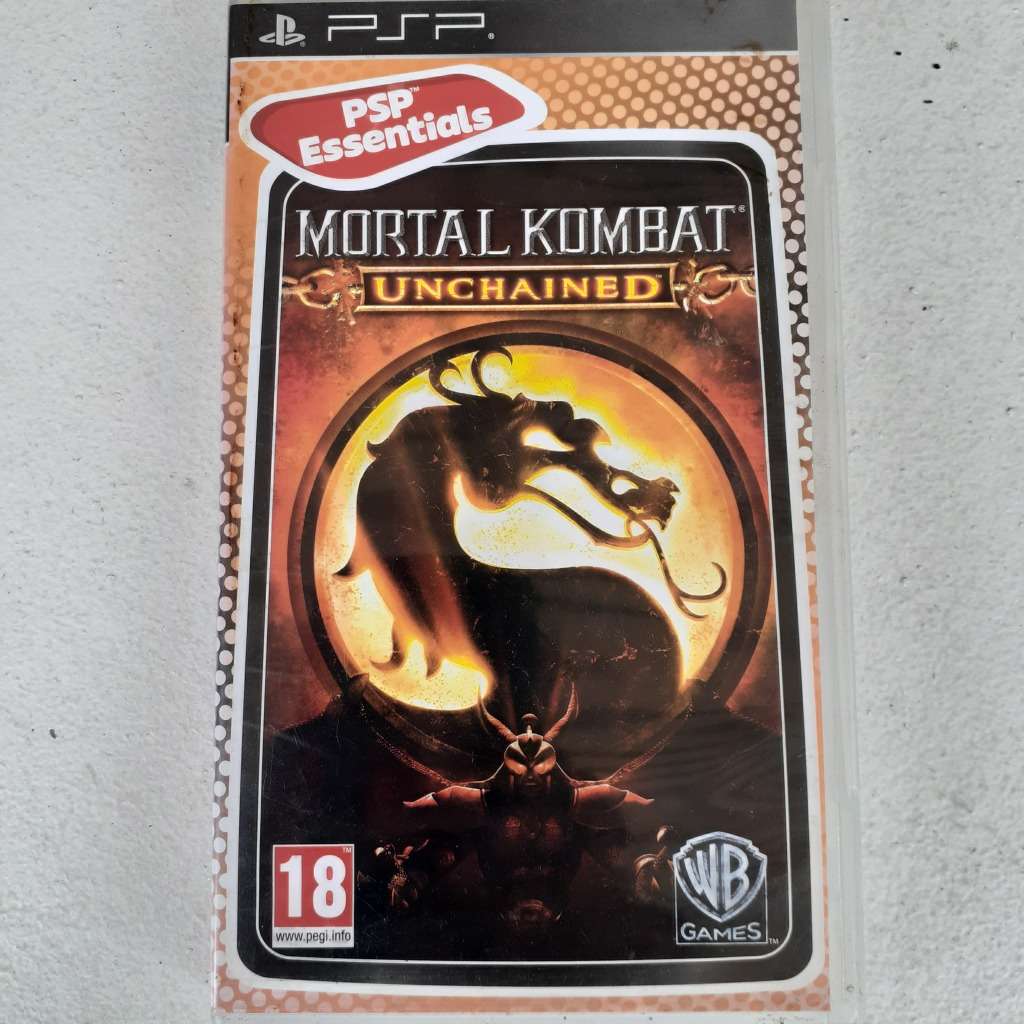 Jeu PSP Mortal Kombat: Unchained - Version Complète FR - PAL - Occasion Bon état