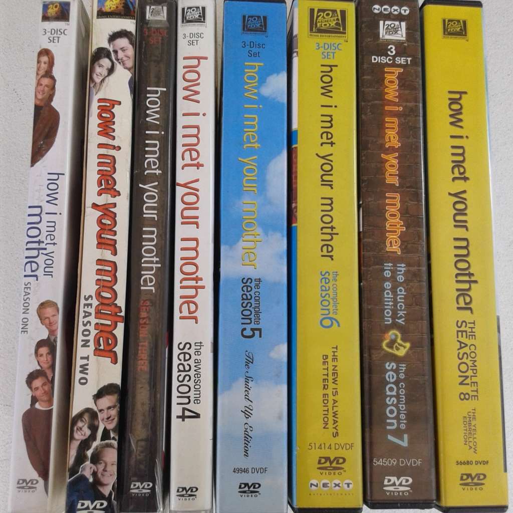 TV Series - How I Met Your Mother - Complete Seasons 1-8 [24 DVDs] for ...