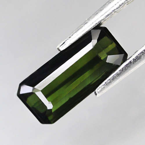 Tourmaline 1.04Ct. Green Tourmaline Scissor Cut Untreated Natural for
