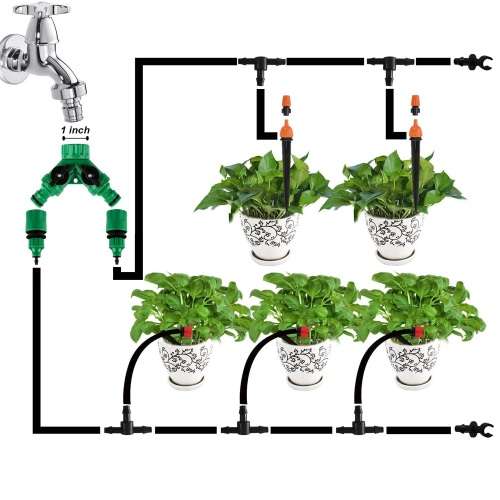 Drip Irrigation Garden Drip Irrigation Kit System Automatic Watering