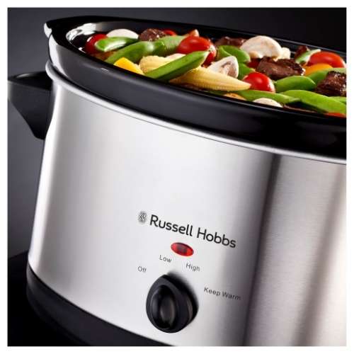 Slow Cookers RUSSELL HOBBS 6.5 L OVAL SLOW COOKER was sold for R605