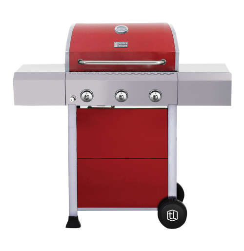 Braais - TERRACE LEISURE SATURN 230 GAS BRAAI 3-BURNER GAS BRAAI RED ...