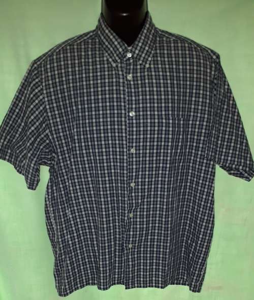 Shirts - MENS BLUE/WHITE SHIRT - MAKE: WOOLWORTHS - SIZE: L was sold ...