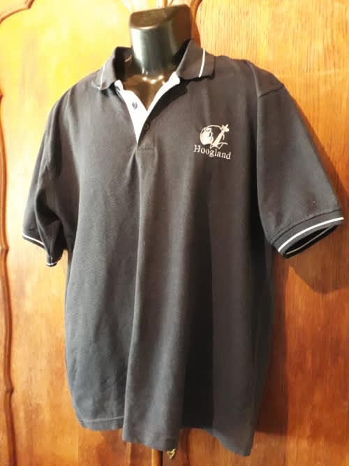 Shirts - MENS: BLACK GOLF SHIRT - MAKE: BARRON - SIZE: L was sold for ...