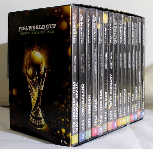 FIFA World Cup DVD Collection 1930-2006 COMPLETE SET SEALED (15 DVDs)