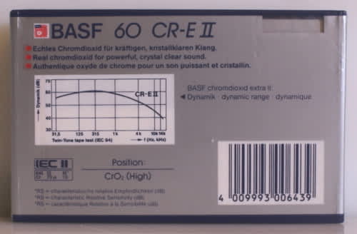 BASF 60 CR-E 2 cassette tape IEC2