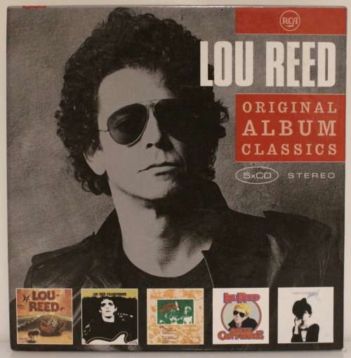 Rock - LOU REED box set (5 original `mini LP` CDs) 2008 Europe was ...