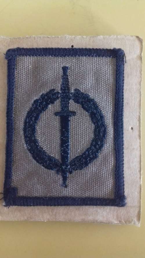 South African Army - Recce Operator Qualification Badge Nutria Genuine 