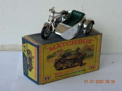 Ancien véhicule miniature MATCHBOX Models of Yesterday 1914