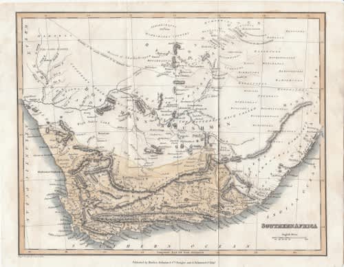 Maps - Map of Southern Africa 1822 was sold for R400.00 on 18 Aug at 16 ...