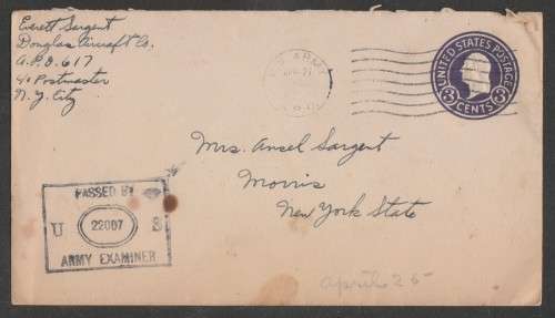 Bulklots and Thematic Collections - CENSOR MAIL - 1943 WWII COVER ...