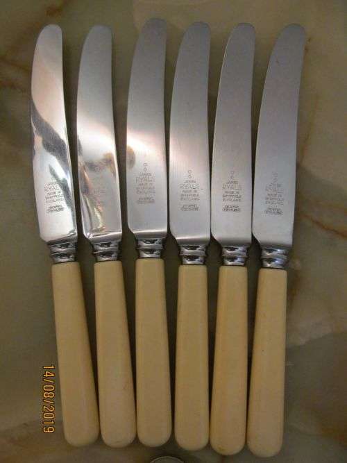 Cutlery - JAMES RYALS !! Vintage Pre 1950's Lot/Set of Six James Ryals ...