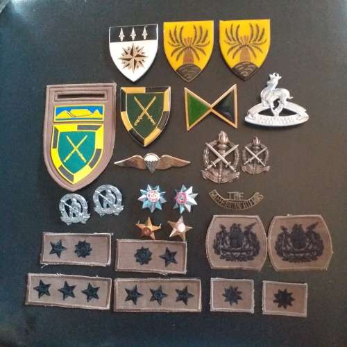 South African Army - SADF Badges sold as lot was sold for R510.00 on 13 ...