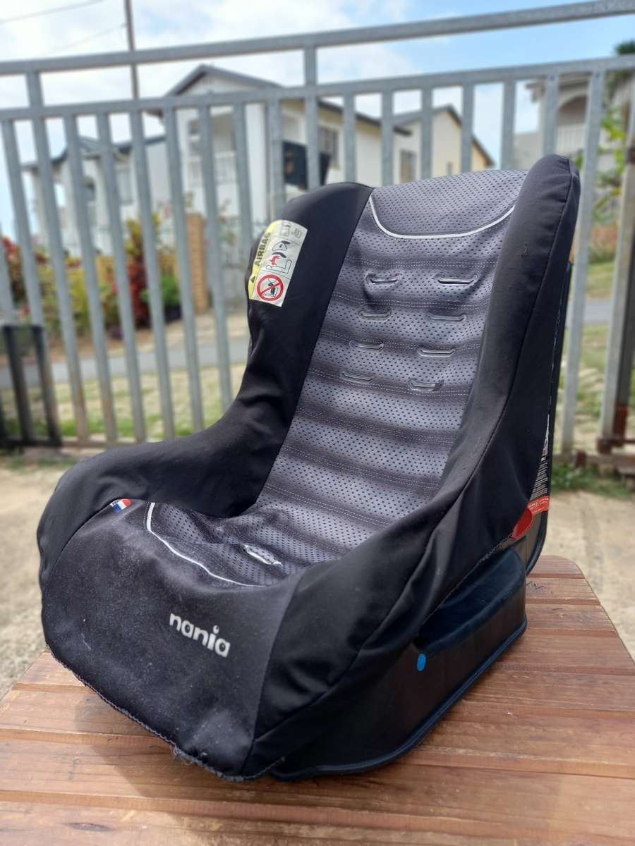 Car Seats Original Nania Baby Car Seat Black & Silver Design Only