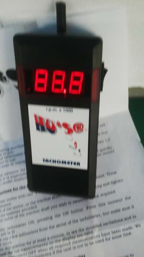 Parts & Accessories HUSSlot digital tachometer ['rev' counter] was