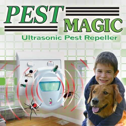 Other Electrical Supplies 2PC Pest magic Ultra Sonic Pest Repellent was sold for R140.00 on