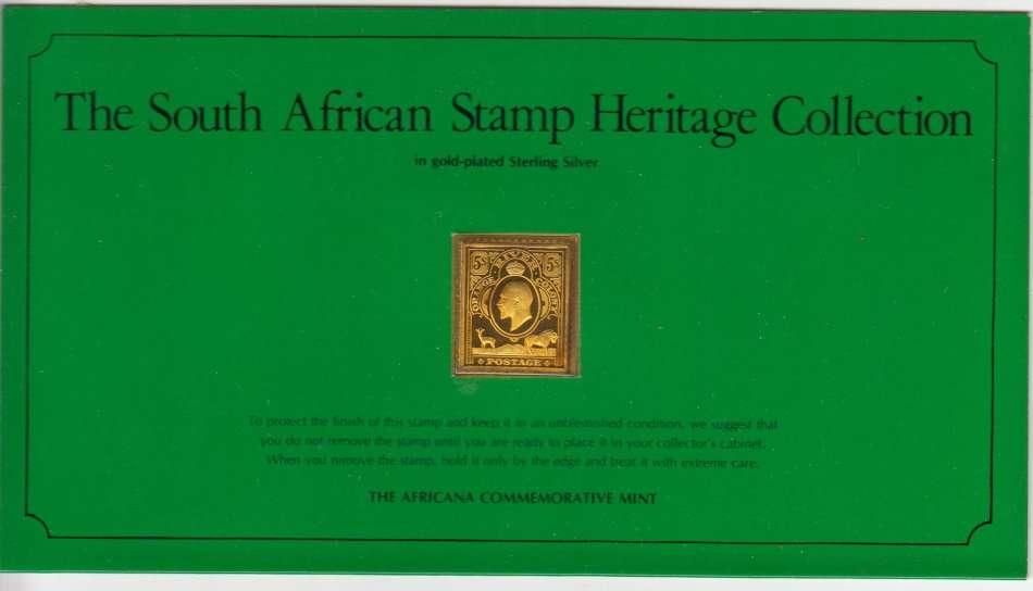 Bulklots And Thematic Collections THE SOUTH AFRICAN STAMP HERITAGE COLLECTION NO 25 GOLD