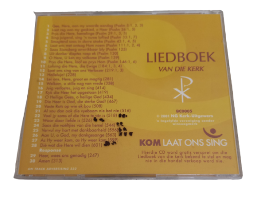 Local South African - Loof Die Here Dubbel Cd Stel & Liedboek Van Die