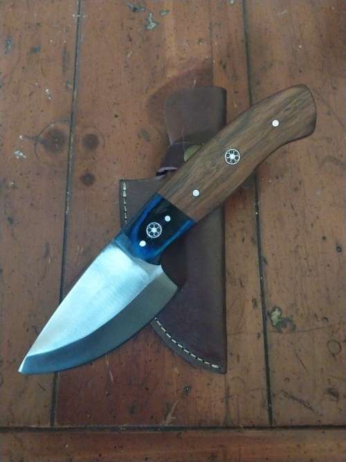 Hunting Knives Handmade Stainless Steel Skinning Knife was sold for