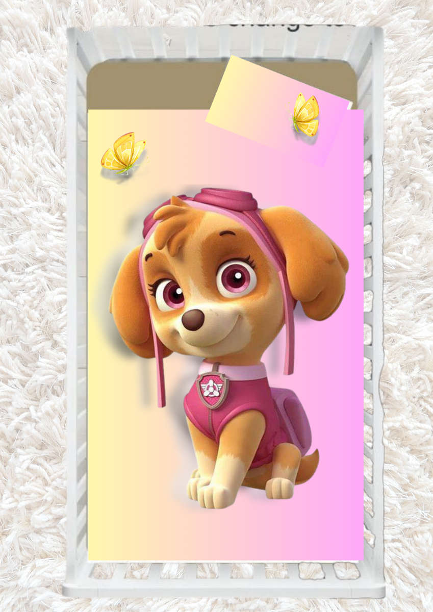 Bedding Sets Paw patrol Baby comforter set custom made, add name or