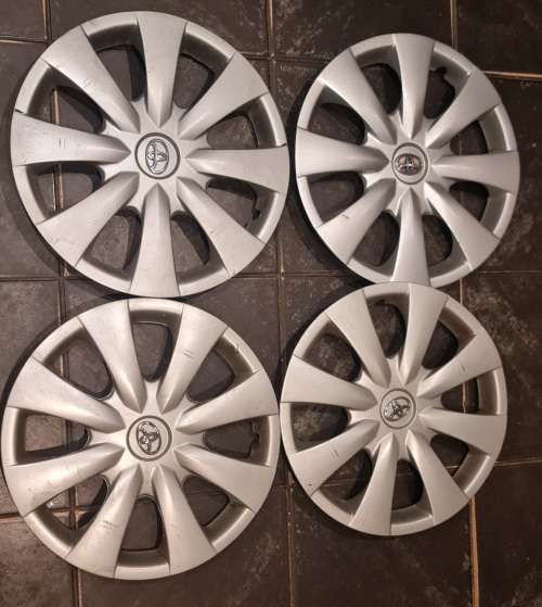 Hub Caps Toyota corolla hubcaps was sold for R250.00 on 5 Aug at 09