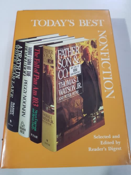 TODAY'S BEST NONFICTION BY READER'S DIGEST HARDCOVER
