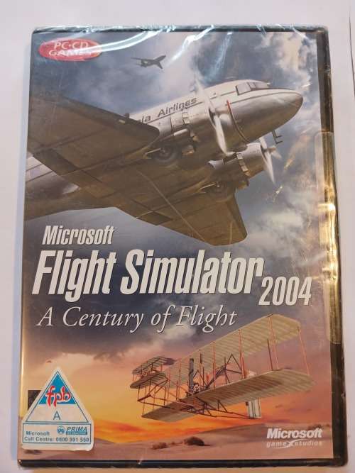 Games Microsoft Flight Simulator 2004, A Century of Flight PC CD for