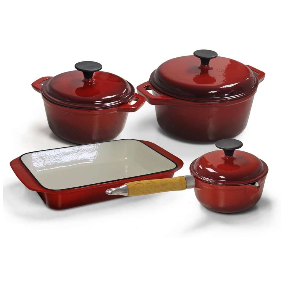 Pots Cast Iron Pot Set W&J 7pc was sold for R899.00 on 25 Sep at 23