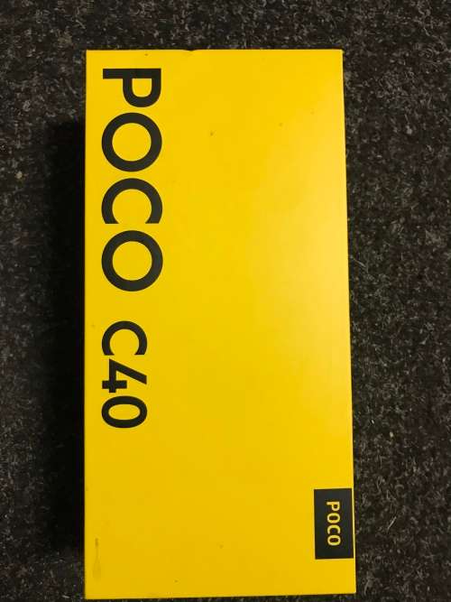 Other Smartphone Brands - POCO C40 Black 4GB RAM 64GB 6000Mah was sold ...