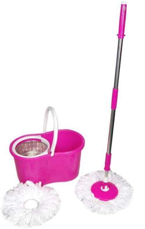 Brooms & Mops 360 Degree Rotating Magic Spin Mop Pink was sold for R199.00 on 15 Apr at 23