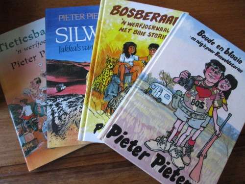 Afrikaans Non-Fiction - PIETER PIETERSE 4 BOEKE Bosberaad, Silwer ...