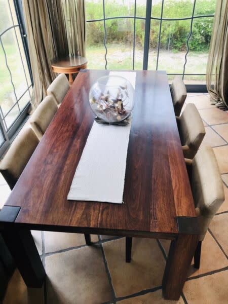 Tables - Weylandts Solid Kiaat Wood 10 or 8 Seater Dining Table was